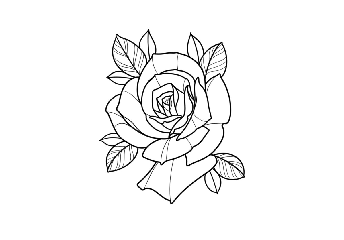 3D Rose Rug