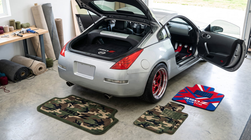 350Z Custom Boot Mat